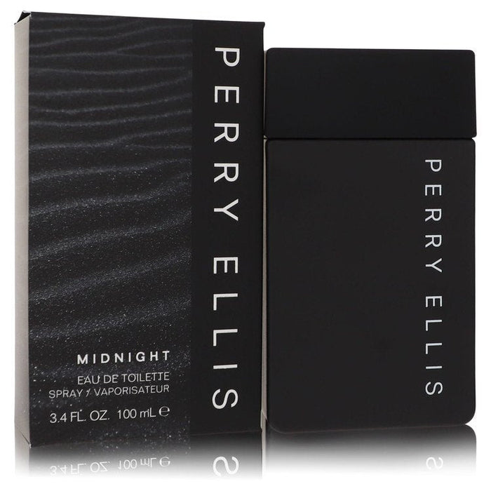 Perry Ellis Midnight by Perry Ellis Eau De Toilette Spray 3.4 oz for Men by Avera Group