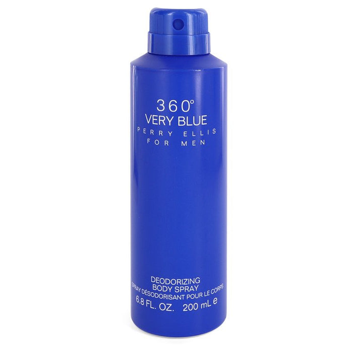Perry Ellis 360 Very Blue by Perry Ellis Body Spray (unboxed) 6.8 oz for Men by Avera Group