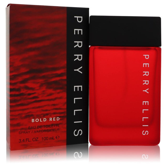 Perry Ellis Bold Red by Perry Ellis Eau De Toilette Spray 3.4 oz for Men by Avera Group