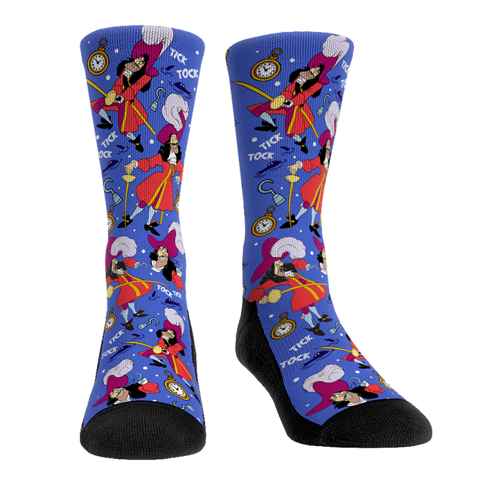 Peter Pan - Captain Hook - All-Over by Rock 'Em Socks