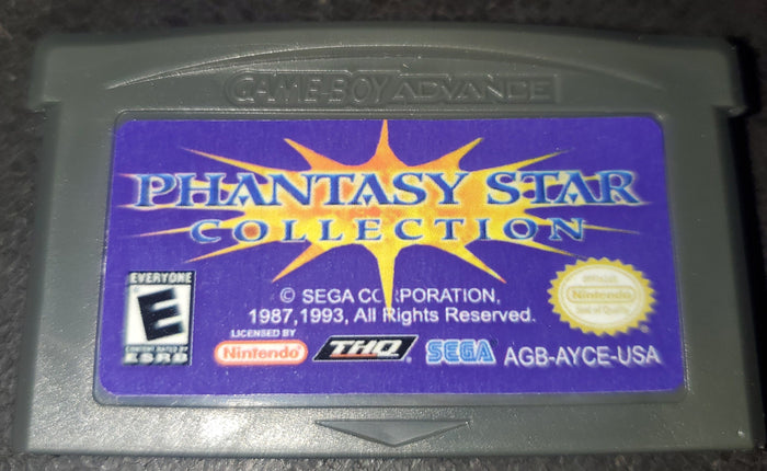 Phantasy Star Collection GBA Video Game Boy Advance Nintendo 2003 by VintageVideoGameStore