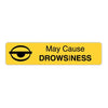 Label May Cause Drowisness 170Ct