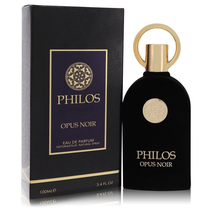 Philos Opus Noir by Maison Alhambra Eau De Parfum Spray (Unisex) 3.4 oz for Men by Avera Group
