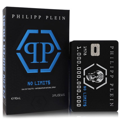 Philipp Plein No Limits Super Fresh by Philipp Plein Parfums Eau De Toilette Spray 3 oz for Men by Avera Group