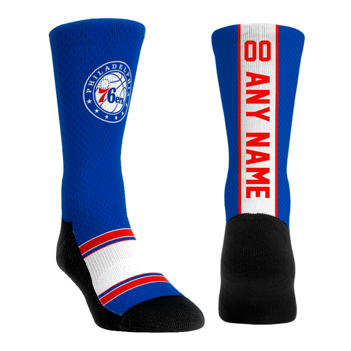 Philadelphia 76ers - Custom Jersey by Rock 'Em Socks