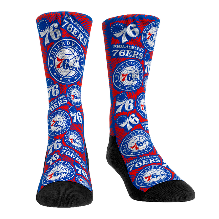 Philadelphia 76ers - Logo Sketch by Rock 'Em Socks