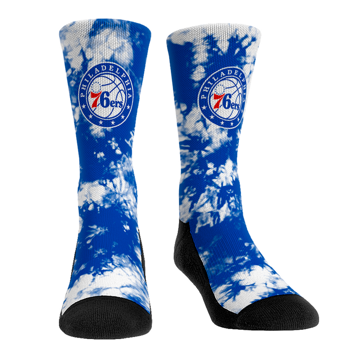 Philadelphia 76ers - Team Tie Dye by Rock 'Em Socks