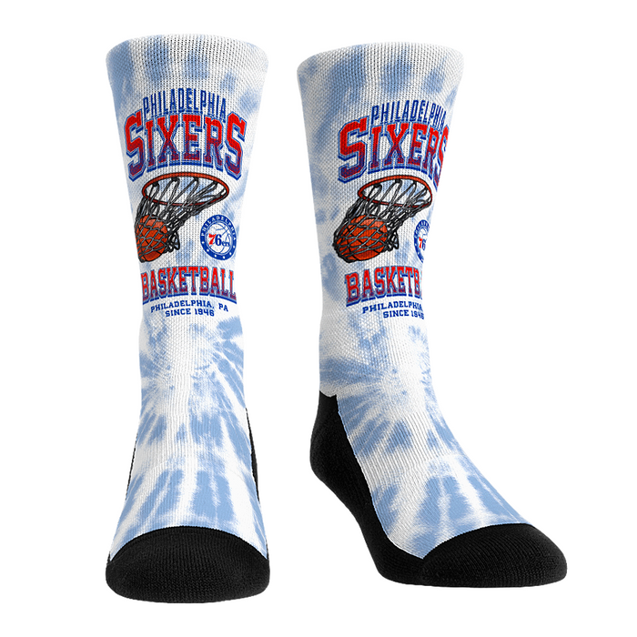 Philadelphia 76ers - Vintage Hoop by Rock 'Em Socks