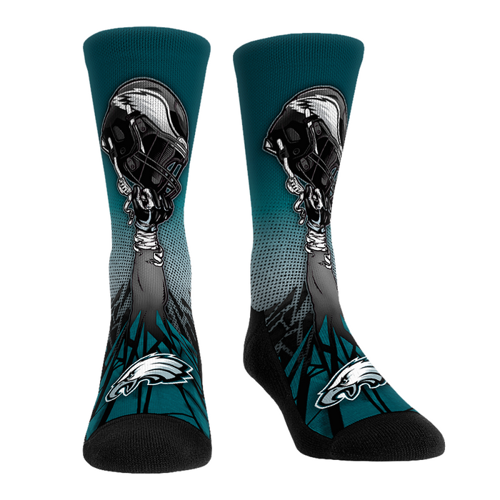Philadelphia Eagles - Alternate Helmet Smash by Rock 'Em Socks