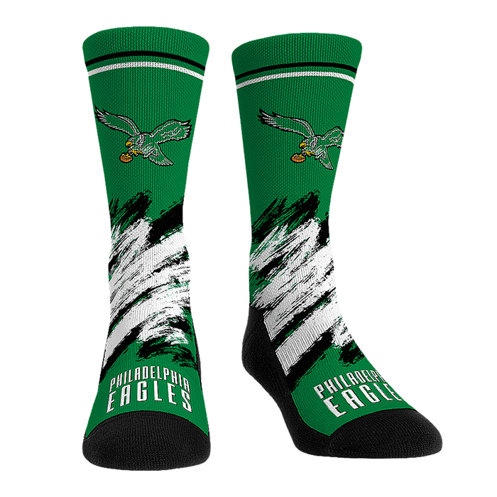 Philadelphia Eagles - Throwback Paint by Rock 'Em Socks