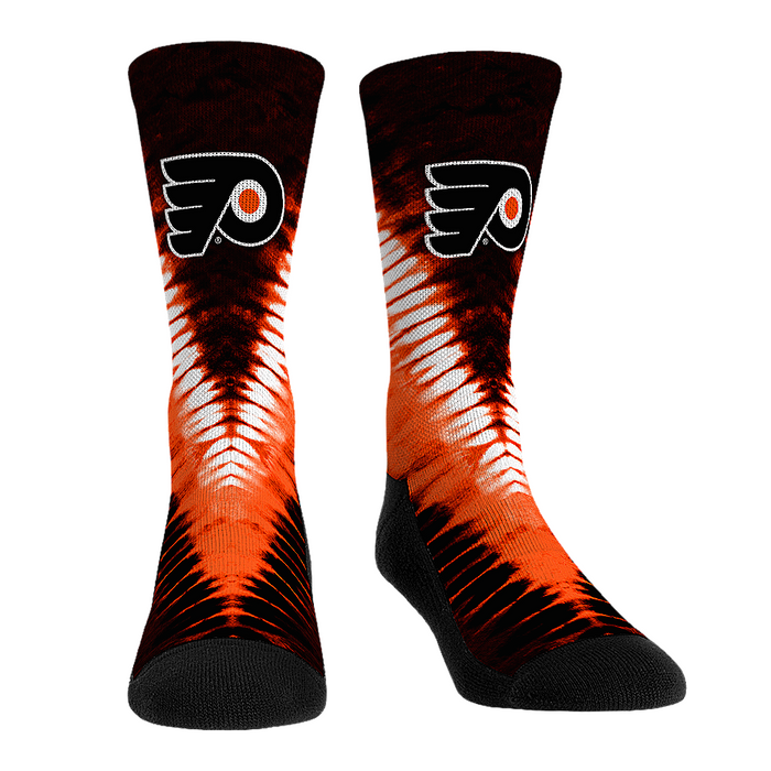Philadelphia Flyers - V Shape Tie Dye by Rock 'Em Socks