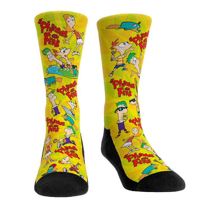 Phineas and Ferb - Phineas and Ferb All-Over by Rock 'Em Socks