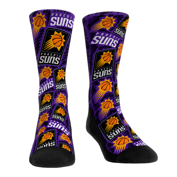 Phoenix Suns - Logo Sketch by Rock 'Em Socks