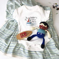 graphic bodysuit | daddy's first mate by Finn + Emma