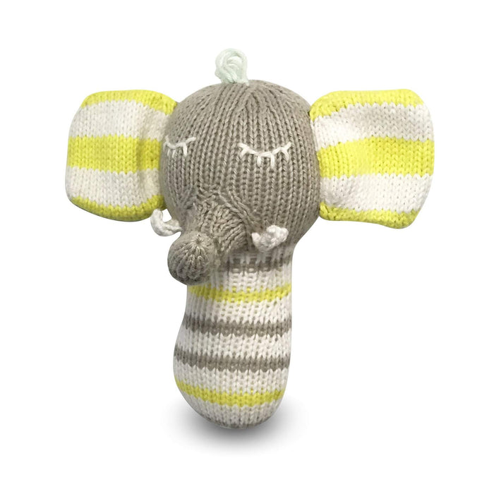 mini rattle | piper the elephant by Finn + Emma