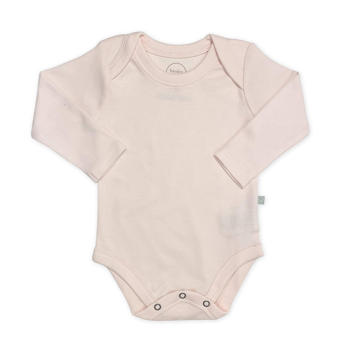 basics long bodysuit | pink by Finn + Emma