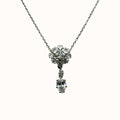 Nadri Tulle Small Pendant Necklace, 16 inches by Vanessa Jane