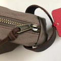 Levi's Travel Kit Toiletry Case Shaving Kit Carrying Strap Zippered Olive by Vanessa Jane