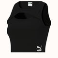 Puma Classics Womens Cut-Out Tank Top, Size Small by Vanessa Jane