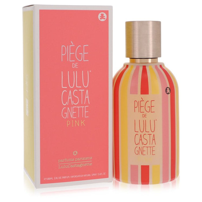 Piege De Lulu Castagnette Pink by Lulu Castagnette Eau De Parfum Spray 3.4 oz for Women by Avera Group