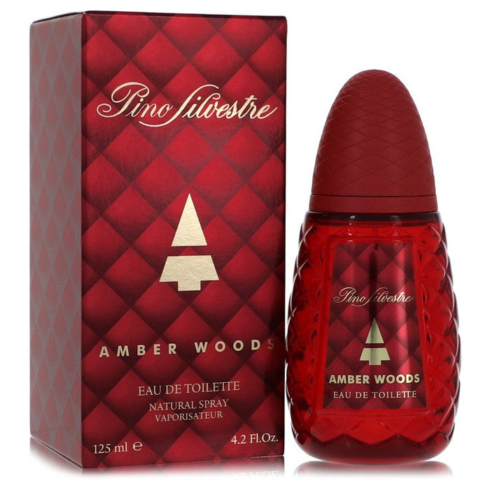 Pino Silvestre Amber Woods by Pino Silvestre Eau De Toilette Spray 4.2 oz for Men by Avera Group