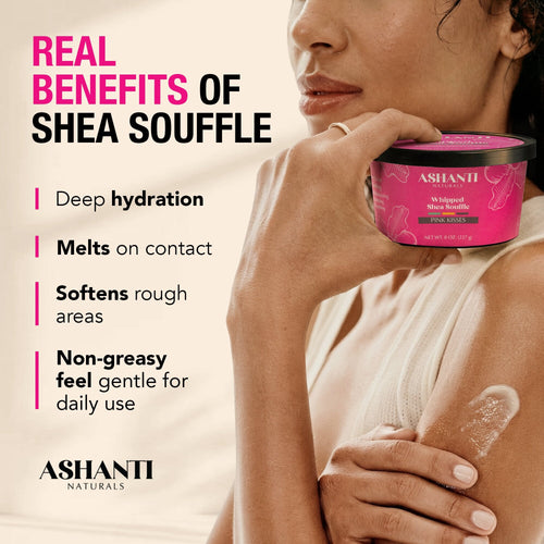 Shea Souffle - Pink Kisses by AshantiNaturals