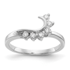 14K White Gold Lab Grown Diamond Ring