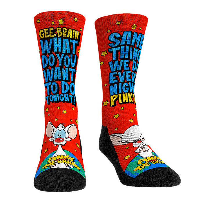 Pinky and the Brain - World Domination by Rock 'Em Socks