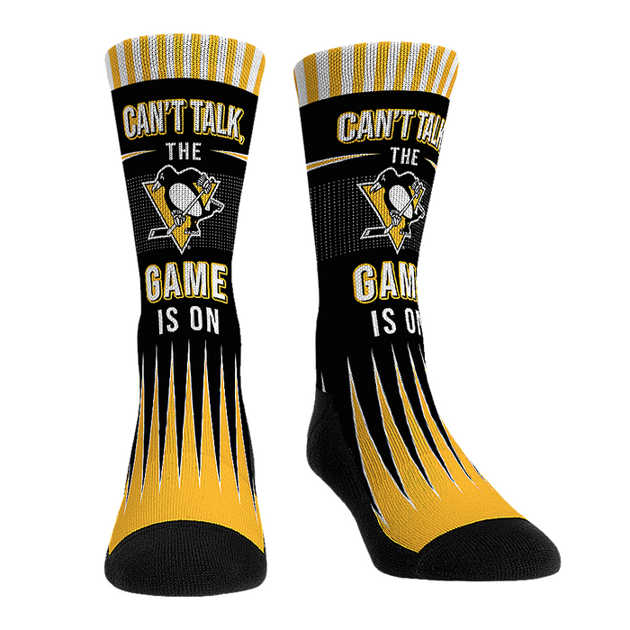 Pittsburgh Penguins - Can't Talk by Rock 'Em Socks