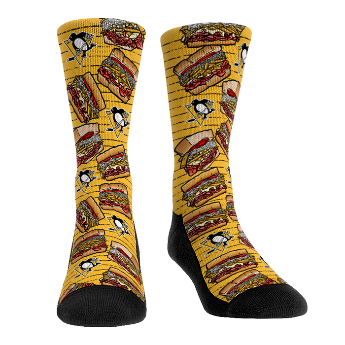 Pittsburgh Penguins - Stacked Sandwich by Rock 'Em Socks