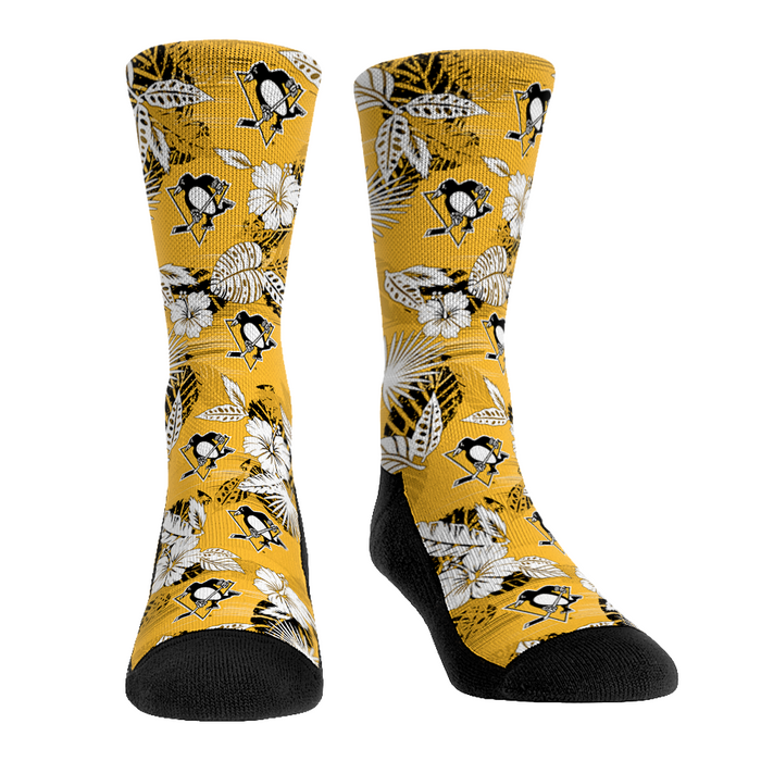 Pittsburgh Penguins - Floral by Rock 'Em Socks