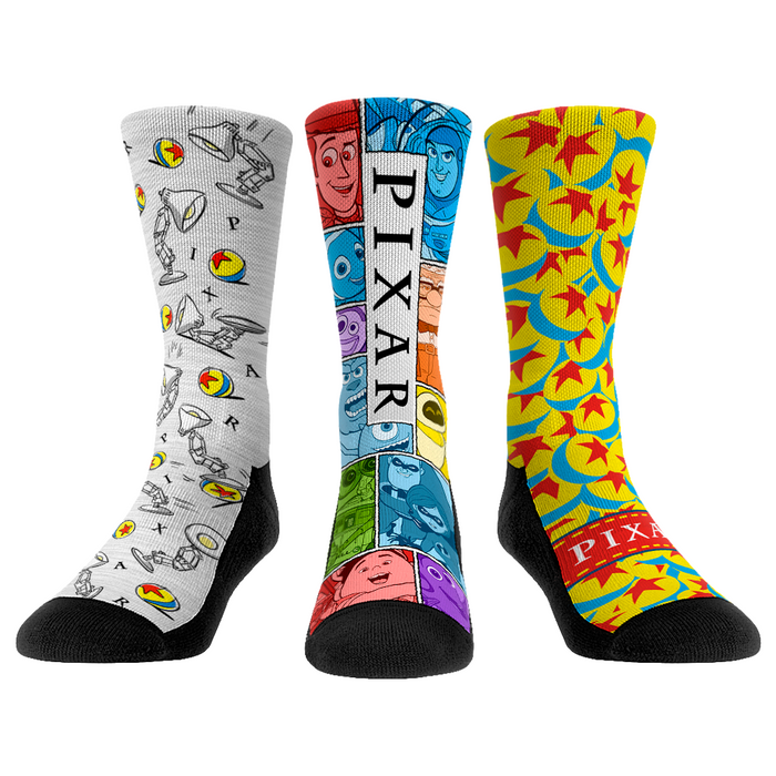 Pixar - 3-Pack by Rock 'Em Socks