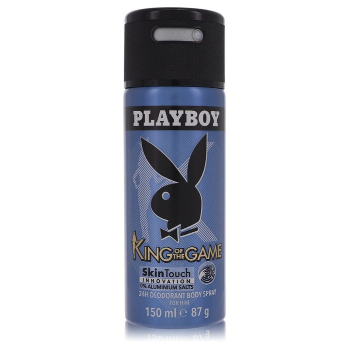 Playboy King of The Game by Playboy Deodorant Spray 5 oz for Men by Avera Group