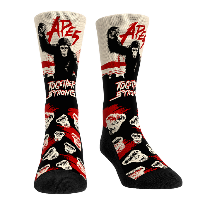 Planet of the Apes - Apes Together Strong by Rock 'Em Socks