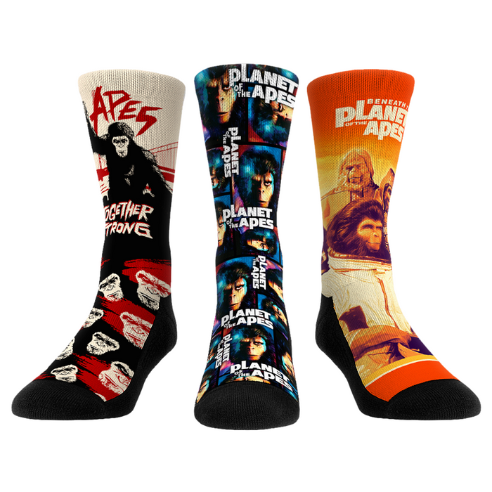 Planet of the Apes - 3-Pack by Rock 'Em Socks