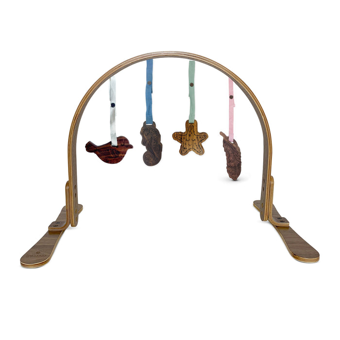 play gym | all wood - dark feather by Finn + Emma
