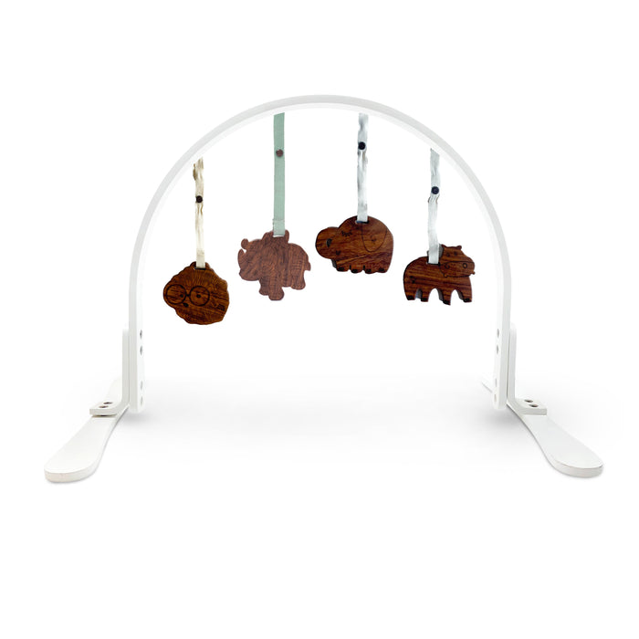 play gym | all wood - white jungle by Finn + Emma