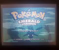 Pokemon Emerald GBA Video Game Cartridge Game Boy Advance 2005 by VintageVideoGameStore