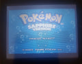 Pokemon Sapphire GBA Video Game Cartridge Game Boy Advance 2003 by VintageVideoGameStore