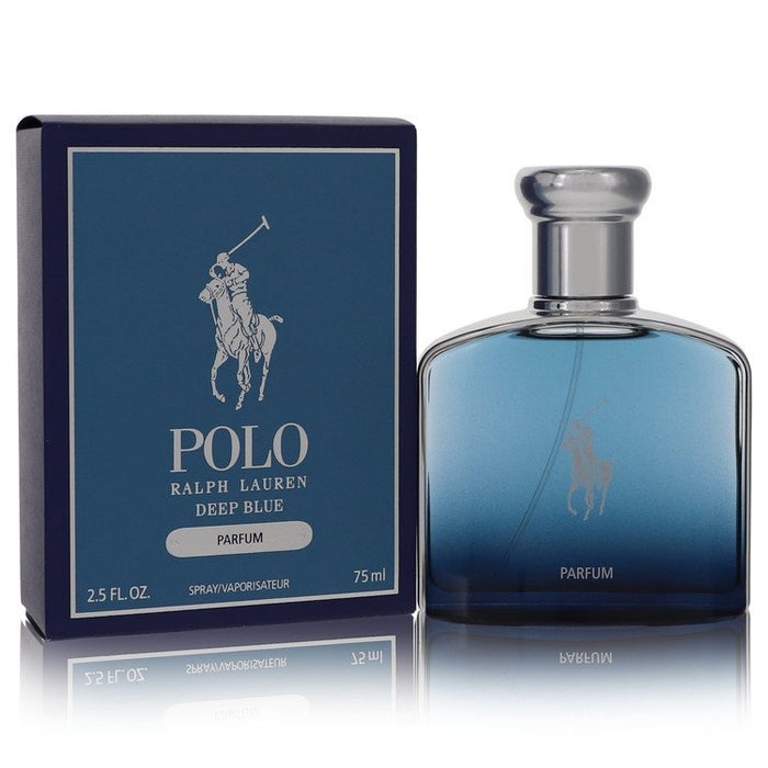 Polo Deep Blue by Ralph Lauren Parfum Spray 2.5 oz for Men by Avera Group