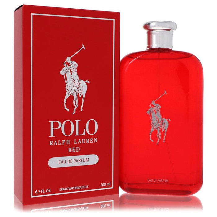 Polo Red by Ralph Lauren Eau De Parfum Spray 6.7 oz for Men by Avera Group