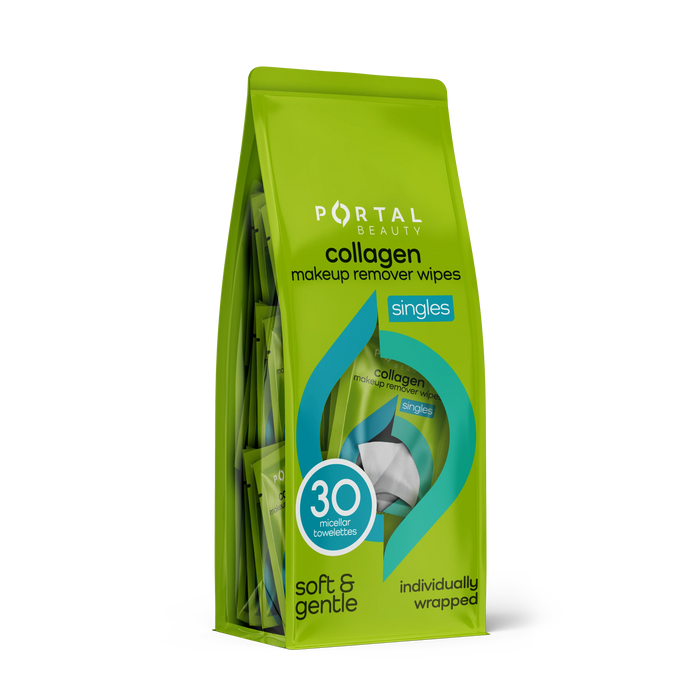 Portal Beauty Vitamin C Makeup Remover Wipes 30 Micellar Towelettes by Pasteur Pharmacy