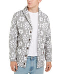 Levis Mens Patterned Shawl Collar Sweater by Vanessa Jane