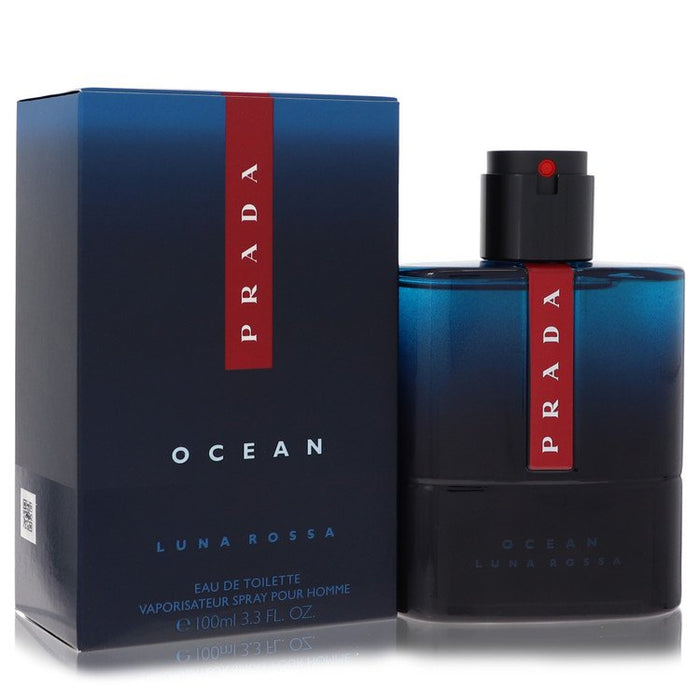 Prada Luna Rossa Ocean by Prada Eau De Toilette Spray 3.4 oz for Men by Avera Group