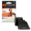 KT Tape Pro Extreme Kinesiology Tape, Black (Case of 8 x 20-Count Boxes)