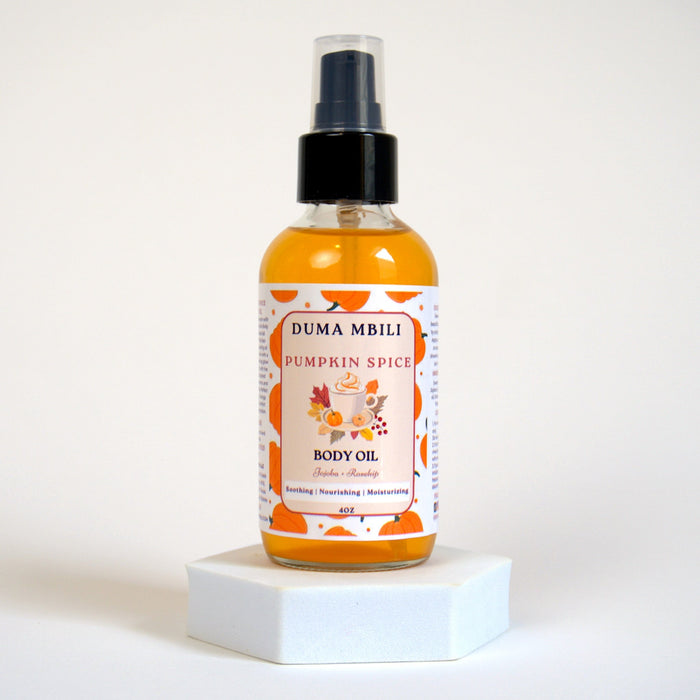 Pumpkin Spice Body Oil by Duma Mbili LLC