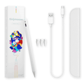 Pencil Pro 2 | Alpine White - iPad Pen with Gesture Control by Tinymoose USA