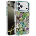 Roses Arrangement 3D Bling Case for iPhone 17 Pro Max with Tempered Glass by Merch Section