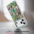 Roses Arrangement 3D Bling Case for iPhone 17 Pro Max with Tempered Glass by Merch Section