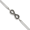 Diamond Infinity Bracelet by Fine Color Jewels
